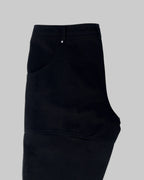 Black pants on a white background